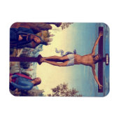 ピエトロ・ペルギノによるヴァージンとの十字架 マグネット (横)