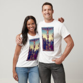 ピエトロ・ペルギノによるヴァージンとの十字架 Tシャツ (ユニセックス)