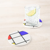 ピエト・モンドリアンの近代美術 コースター (側面)