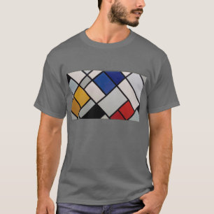 ピエト・モンドリアンの近代美術 Tシャツ