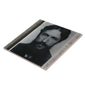 ピエト・モンドリアン(1872-1944年)、c.1910 (b/wの写真) タイル (側面)