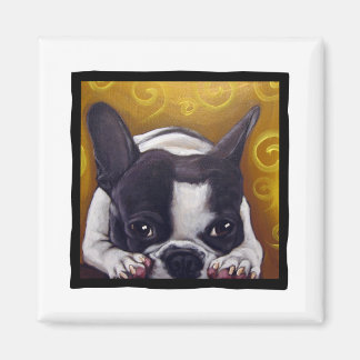 ピエドフレンチー昼寝 マグネット