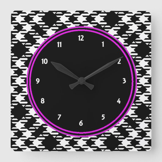 ピエドプレ スクエア壁時計 (正面)