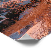 ピエニウス山脈の冬 ポスター (角)