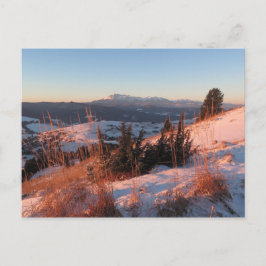 ピエニウス山脈の冬 ポストカード