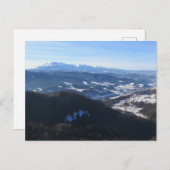 ピエニニーの冬 ポストカード (正面/裏面)