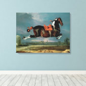 ピエバルウマ「セヒーロ」の飼育 キャンバスプリント (インサイチュ (ウッドフロア))