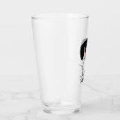 ピエボルドダクシュントかわいい子犬のカスタムグラス タンブラーグラス (右)