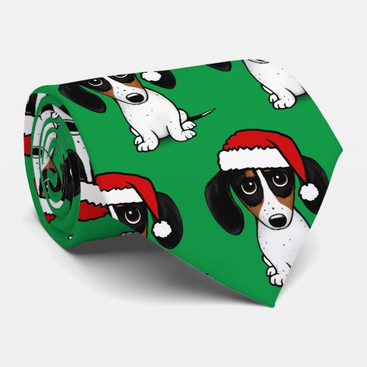 ピエボルドダシュンドサンタウィナードッグクリスマス ネクタイ (ロール)