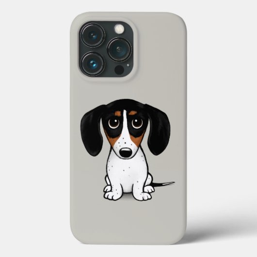 ピエボルド・ダクシュント |かわいい子犬 Case-Mate iPhoneケース (裏面)