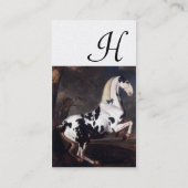 ピエボルド・モノグラムポートレート 名刺 (裏面)