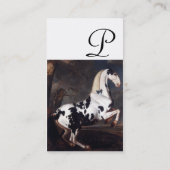 ピエボルド・モノグラムポートレート 名刺 (裏面)