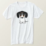 ピエボード·ダクシュントかわいい子犬のTシャツ Tシャツ<br><div class="desc">かわいい犬のシャツ。黒とタンのピエボルド·ダクシュント。ドキシー素晴らし愛人に贈り物を！</div>