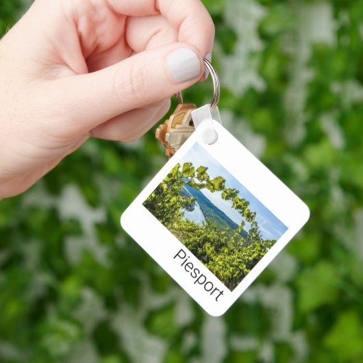 ピエポートモセルブドウヴィンテージつる植物お土産 キーホルダー (手)