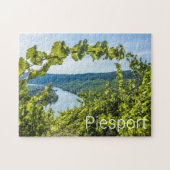 ピエポートモセルブドウヴィンテージつる植物お土産 ジグソーパズル (横)