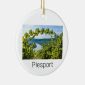 ピエポートモセルブドウヴィンテージつる植物お土産 セラミックオーナメント (右)