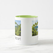 ピエポートモセルブドウヴィンテージつる植物お土産 マグカップ (中央)