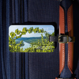 ピエポートモセルブドウヴィンテージつる植物お土産 ラゲッジタグ