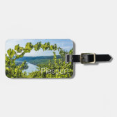 ピエポートモセルブドウヴィンテージつる植物お土産 ラゲッジタグ (正面横)