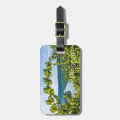 ピエポートモセルブドウヴィンテージつる植物お土産 ラゲッジタグ (正面縦)