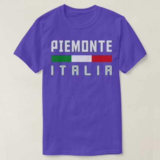 ピエモンテピエモンティタリア Tシャツ (デザイン正面)