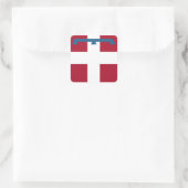 ピエモンテ州旗 スクエアシール (バッグ)