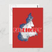 ピエモンテ ポストカード (正面/裏面)