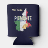 ピエモントイタリアレトロリージョンマップヴィンテージパスタ 缶クーラー (裏面)