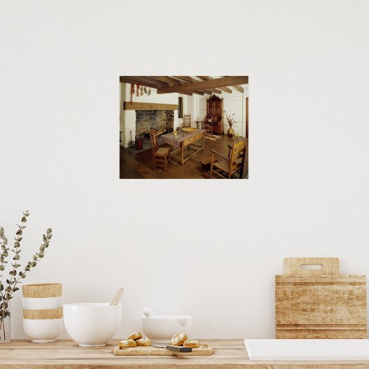 ピエモントルームギルドフォードカウンティノースカロライナ ポスター (キッチン)