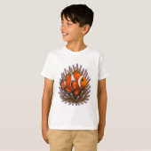 ピエモンフィッシュ&コージーコーラル Tシャツ (正面フル)