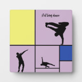 ピエラブスダンスモンドリアン通りヒップホップスタイル フォトプラーク (正面)