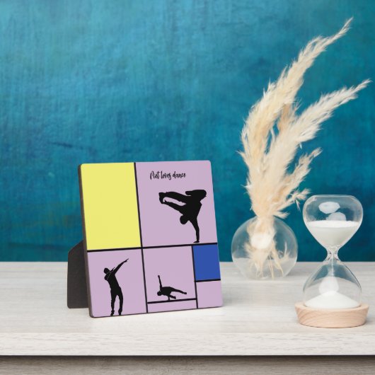 ピエラブスダンスモンドリアン通りヒップホップスタイル フォトプラーク (インサイチュ)