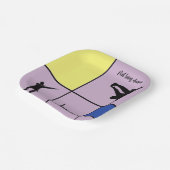 ピエラブスダンスモンドリアン通りヒップホップスタイル ペーパープレート (傾斜あり)