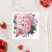 ピエレガントッガーリークウォーター色フローラ スタンダードカクテルナプキン (インサイチュ)