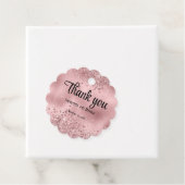 ピエレガントッフェイククグリッターとホイル結婚ス フェイバータグ (インサイチュ)