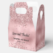 ピエレガントッフェイククグリッターとホイル結婚ス フェイバーボックス (オープン)