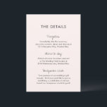 ピエレガントッモダンク結婚ス エンクロージャーカード<br><div class="desc">のエンクローモダン結婚ルカードは、手書きスクリプシンプルトでヘッダを含むミニマルデザインとヘッダを備えコンテンポラリーている。背中にあなたのモノグラムがある。カラーパレットは暖かいピンク色で、デザイン編集ツールで変更できる。このコンテンポラリーデザインは、の任意のスタイルに適し結婚ている。</div>