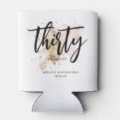 ピエレガントッモダンク&金ゴールド30歳の誕生日 缶クーラー (裏面)