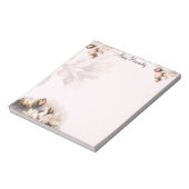 ピエレガントッ淡い色のクフローラカスタム ノートパッド (回転)
