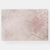 ピエレガントッ素朴ク結婚スモダンシンプルシック ゲストブック (裏面)