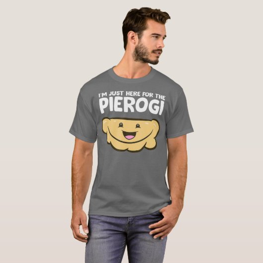 ピエロおもしろいギの恋人はピエロギのためにここにいる Tシャツ (正面フル)