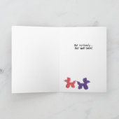 ピエロおもしろいドクターが元気になる カード (内部)