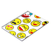 ピエロおもしろい絵文字 ノートブック (左側)