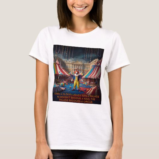 ピエロが宮に入る.... Tシャツ (正面)