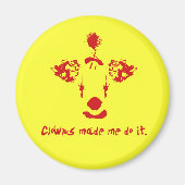 ピエロが私にやらせた マグネット (正面)