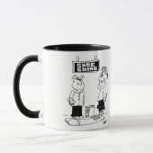 ピエロが靴の光沢に最適 マグカップ (左)