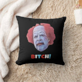 ピエロでこぼこ/ Joe Butcher Pillow クッション (ブランケット)