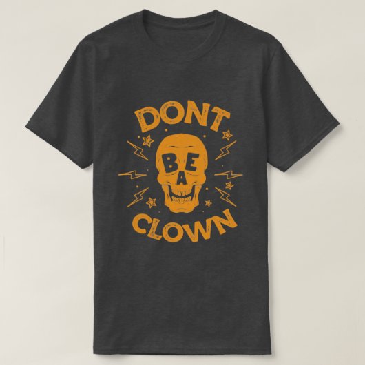 ピエロではない Tシャツ (デザイン正面)
