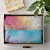 ピエロとアルレチナヴェネツィアカーニバル水色 薄葉紙 (ギフト)