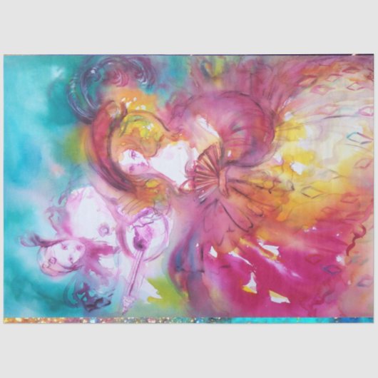 ピエロとアレチナヴェネツィアカーニバル 薄葉紙 (正面)